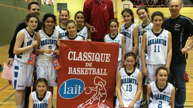 Basketball : les Vaillantes championnes à Victoriaville